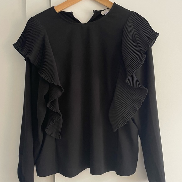 Leith blouse, black, size Small (US) - Picture 1 of 3